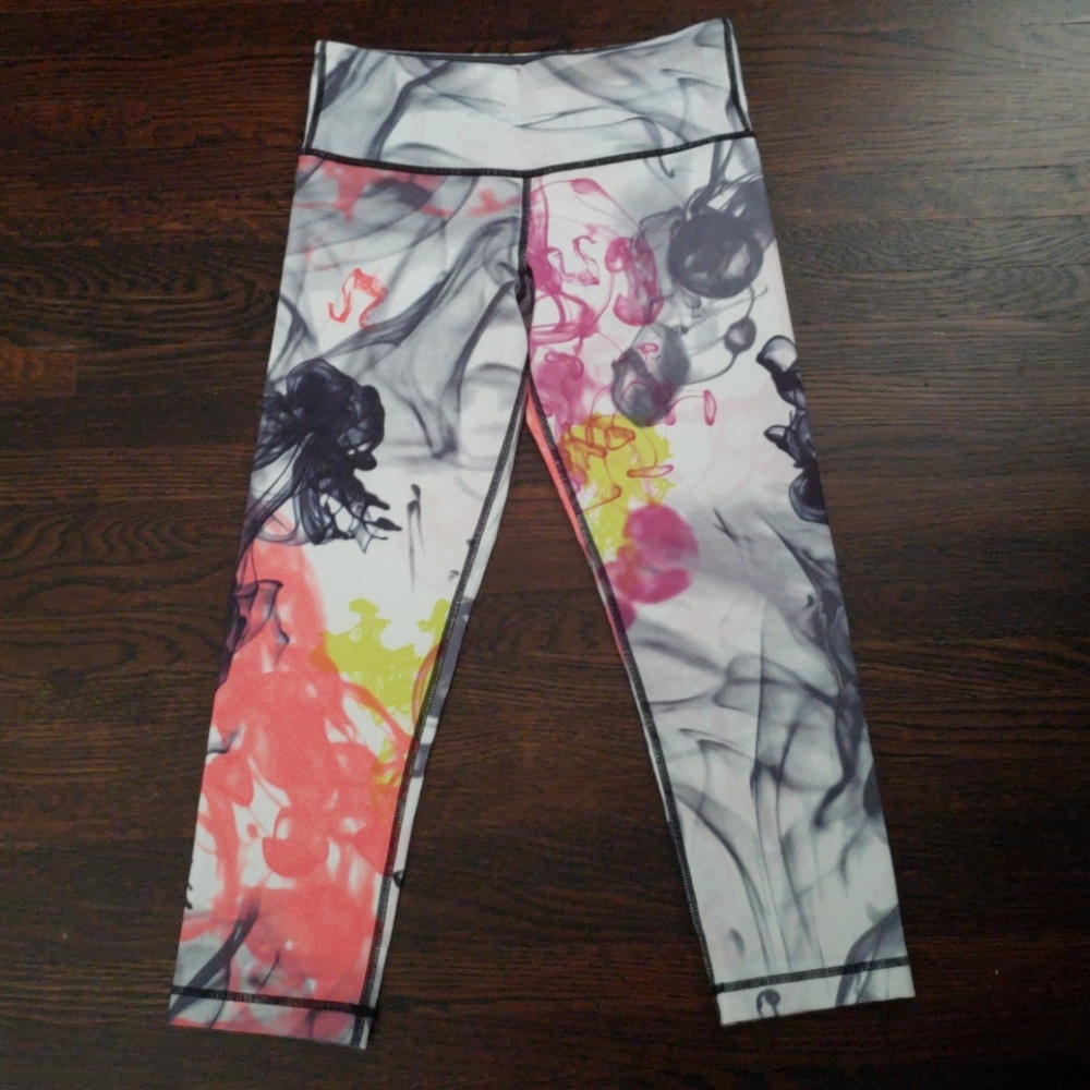 🦄 lululemon RARE unicorn tears wunder under crops